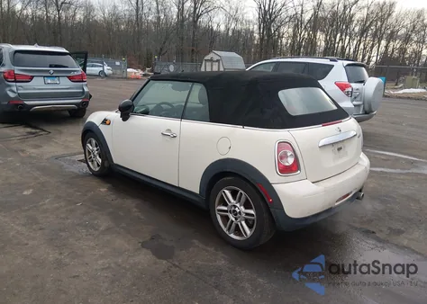 2015 Mini Convertible Cooper из США, поврежденный, VIN WMWZN3C55FT862023